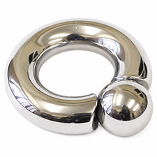 Monster Screwball Rings - Surgical Steel Prince Albert Piercing Jewelry picture
