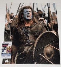 Mel Gibson Hand Signed 16x20 Braveheart “William” Authentic Autograph JSA COA picture