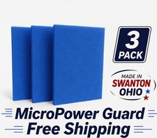 Fast-Shipped-Filters 3 - 16x20 MicroPower Guard Air Cleaner Replacement Filter picture