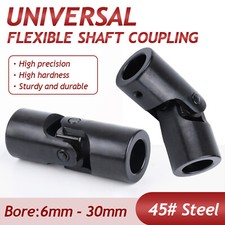 45# Steel Universal Flexible Shaft Coupling Coupler Motor U Joint Connector picture