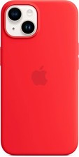 Apple iPhone 14 Silicone Case with MagSafe (PRODUCT)RED Slim Stylish Design New picture