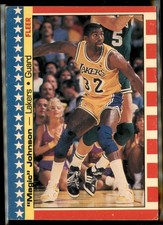 1987-88 Fleer #1 Magic Johnson Stickers picture
