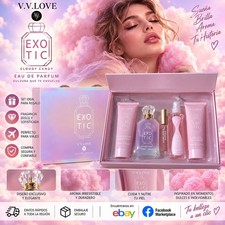 V.V. LOVE Exotic Cloudy Candy 5-Piece Gift Set EDP 3.4 oz Body Mist Lotion picture