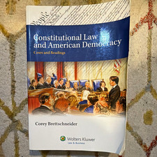 Constitutional Law and American Democracy 1st Ed PB Brettschneider picture