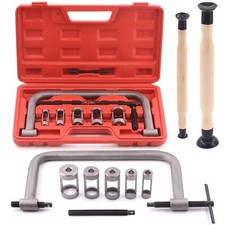 12Pcs Valve Spring Compressor with Valve Lapper Set Auto Compression C-Clamp ... picture