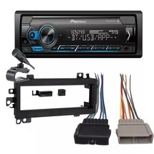 Pioneer MVH-S322BT Car Stereo Single Din Kit Fit 1993-98 Grand Cherokee picture