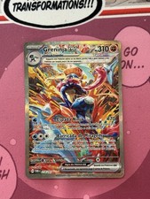 Greninja EX Full Art Holo 214/167 #214 Twilight Masquerade 2024 picture