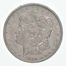 VF 1894-O Morgan Silver Dollar (1 coin) picture
