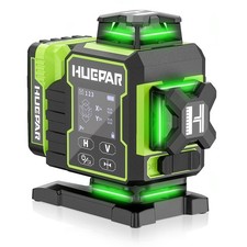 W04CG 4D Laser Level 360° Self-Leveling Cross Line Laser with LCD Display Huepar picture