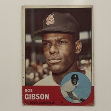 1963 Topps Bob Gibson #415 Vg picture