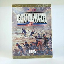 Civil War PC Game NEW Sealed 1990 Ninga Software Corporation IBM Vintage picture