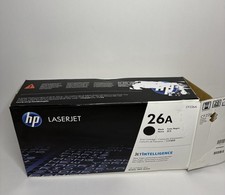 Genune OEM HP 26A CF226A Black Toner Cartridge Open Box picture