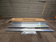 EZ-ACCESS 50586 Modular Entry Ramp 3 Inch Self Supporting Aluminum Silver picture