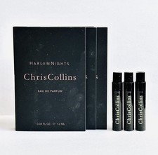 3 x Chris Collins Harlem Nights Eau De Parfum EDP Spray Sample 1.2ml each picture