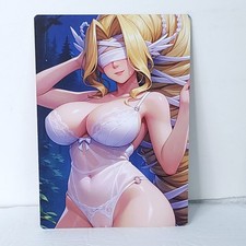 Venusmon Digimon Double Sided Waifu Card Anime Girl Wall Art Oversized Board A5 picture