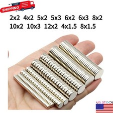 200PCS N35 Strong Neodymium Magnets Round Disc NdFeB Permanent Rare Earth Magnet picture