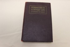 Introduction To A Devout Life St. Francis de Sales 1946 Catholic Book Vintage picture