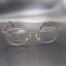 White Stag Eyeglass Frames WS13 ANU Burgundy Oval Full Rim Women's 50-18-135 picture