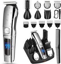 All-in-One Waterproof Beard Trimmer & Grooming Kit for Men - Perfect Gift picture