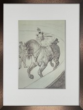 Henri de Toulouse-Lautrec Circus Series (Horse) | Ltd. Edition Lithograph no.167 picture
