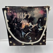 Handmade KISS Alive Album Cover Tote Bag Purse Vinyl Record Upcycled Rock picture