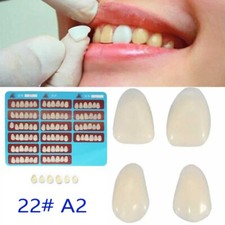 96pcs Dental Tooth Veneer Anterior Resin Thin Teeth Veneers Porcelain 22# A2 USA picture