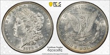 1878 7/8TF VAM 36, 7/4 JUST GRADED PCGS UNC DETAILS (CLEANED) BEAUTIFUL COIN picture