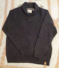 Original Weatherproof  Vintage Cowl Neck Sweater Gray Sz XL Toggle Button,NWOT  picture