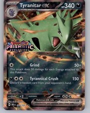 Tyranitar ex PRE Stamp Holo Double Rare Cards & Products 64/131 NM 5ban Graphic picture
