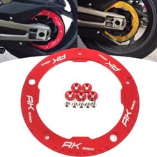 AK550 Motorcycles Transmission Belt Pulley Cover For KYMCO AK 550 2017-2023 Red picture