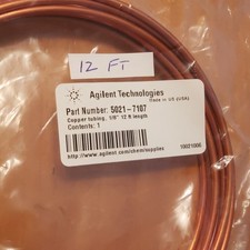Genuine Agilent Precleaned Copper Tubing, 1/8