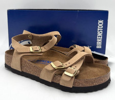 Birkenstock KUMBA SFB SOFT FOOTBED Women's NEW Strap Sandals Brown EU Size 36 picture