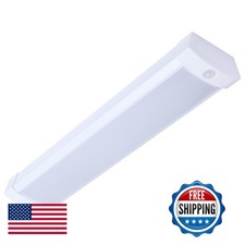 Nuvo 65/1214 LED 2Ft Wrap Linear Ceiling Light with PIR Sensor 20W CCT White picture