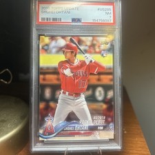 PSA 7 Near Mint (NM) 2018 Topps Update #US285 Shohei Ohtani ROOKIE Angels  picture
