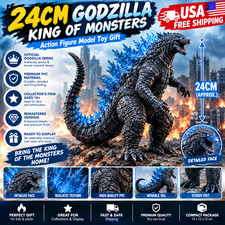 24cm Godzilla King of Monsters Action Figure Model Toy Gift USA  picture