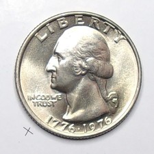 1776-1976 P Washington Quarter Uncirculated Bicentennial COIN from ORIGINAL ROLL picture
