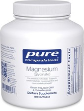 Pure Encapsulations Magnesium (Glycinate), 180 Capsules picture