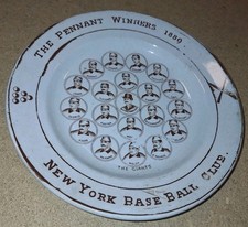 1889 New York Giants Baseball Club . Plate. 1899 picture