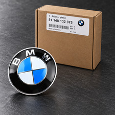 BMW Emblem OEM Original Badges 82mm picture