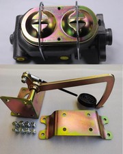 For 1928-1931 Model A Ford Frame Mount Pedal Assembly w/ Manual Master Cylinder picture