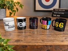 5 Paul Weller Coffee Cups Tea Mugs Official Tour Band Merchandise Souvenir Jam picture
