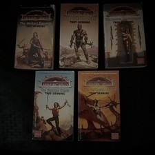 Dark Sun Prism Pentad Complete Paperback Book Set Troy Denning D&D Fantasy picture