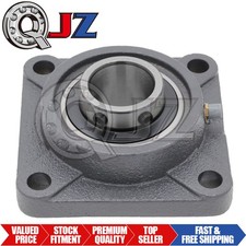 [1-Pack] UCF208-25 Cast Iron Square Flange Housed Bearing Unit [1-9/16 in Bore] picture
