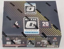 24 DONRUSS OPTIC FOOTBALL RETAIL BOX SEALED 6 RC QBs DOWNTOWN/UPTOWNS picture