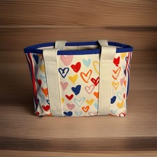 Brighton Red White & You Mini Tote Crossbody Hearts LOVE Patriotic Americana NWT picture