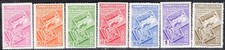 BOLIVIA 1942 STAMP Sc. # 274/80 MH STAMP ON STAMP EXPO PHILATELIC picture