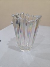 Vintage Iridescent Glass Vase picture
