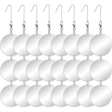 24pcs Bird Scare Discs Set,Large Highly Reflective Double-Sided Bird Reflectors picture