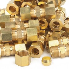 LTWFITTING 5/16-Inch OD Compression Union,Brass 5/16