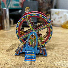 Vintage Schylling Ferris Wheel Carnival Tin Toy Collectibles penny toy picture